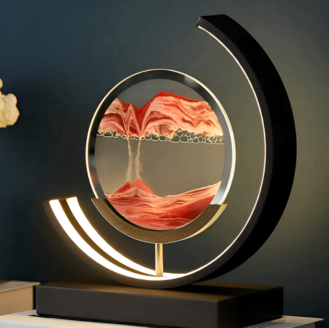 Sand Glow – App-Controlled LED Sand Lamp with Remote & 3 Color Settings