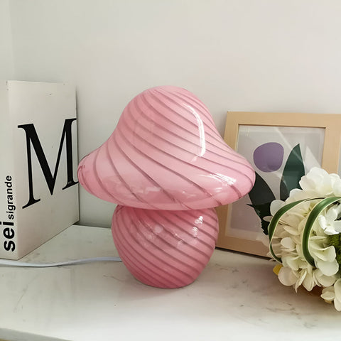 Elegant Mushroom Table Lamp – Cozy LED Lighting for Modern Home Decor