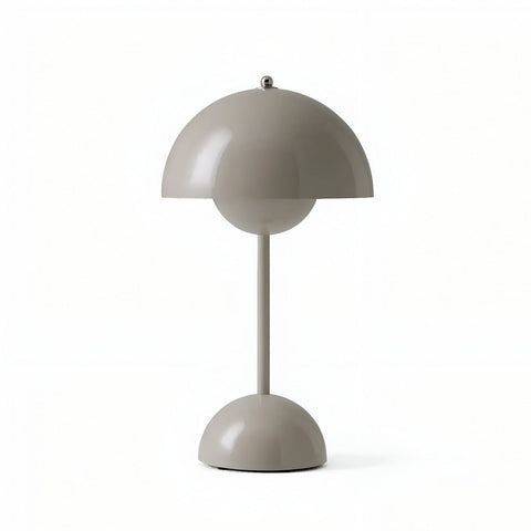 Elegant Glow LED Table Lamp – Cordless & Dimmable Mushroom Design