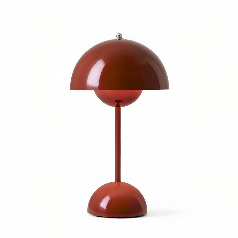 Elegant Glow LED Table Lamp – Cordless & Dimmable Mushroom Design