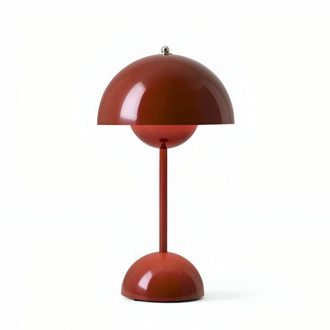Elegant Glow LED Table Lamp – Cordless & Dimmable Mushroom Design