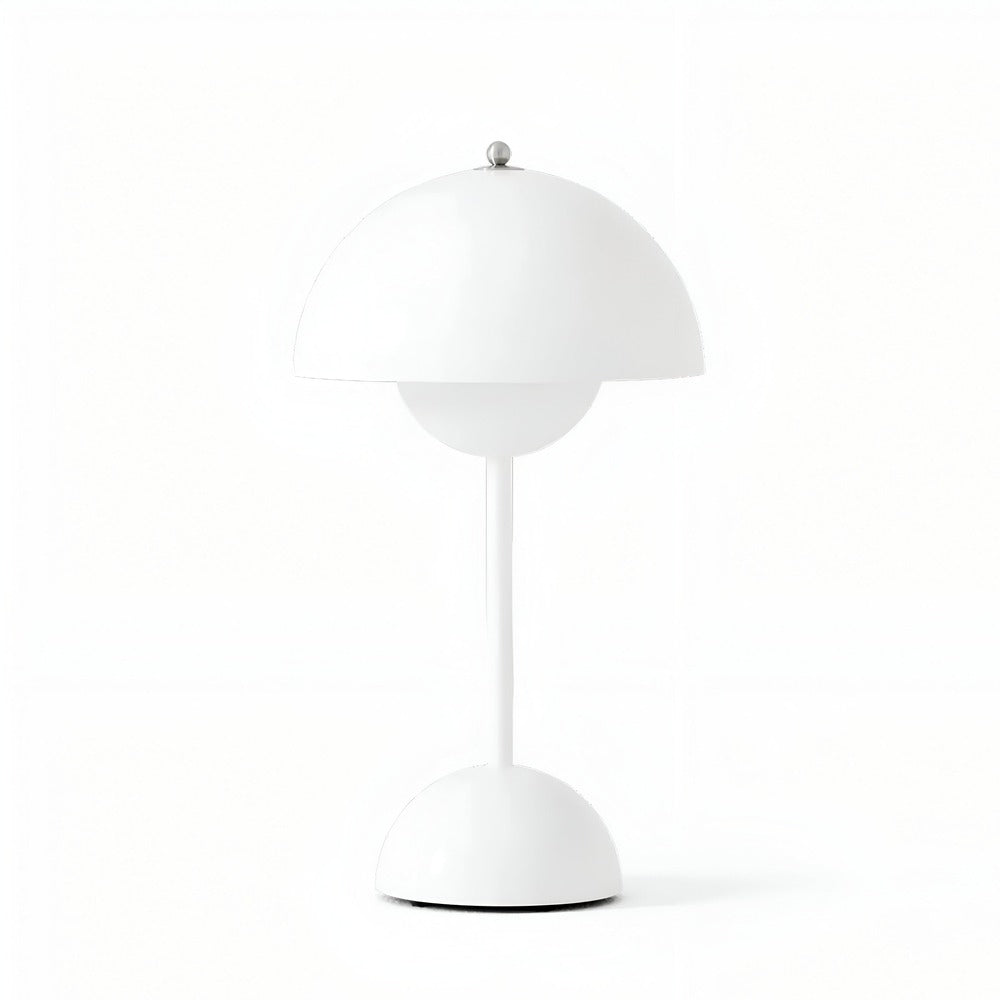 Elegant Glow LED Table Lamp – Cordless & Dimmable Mushroom Design