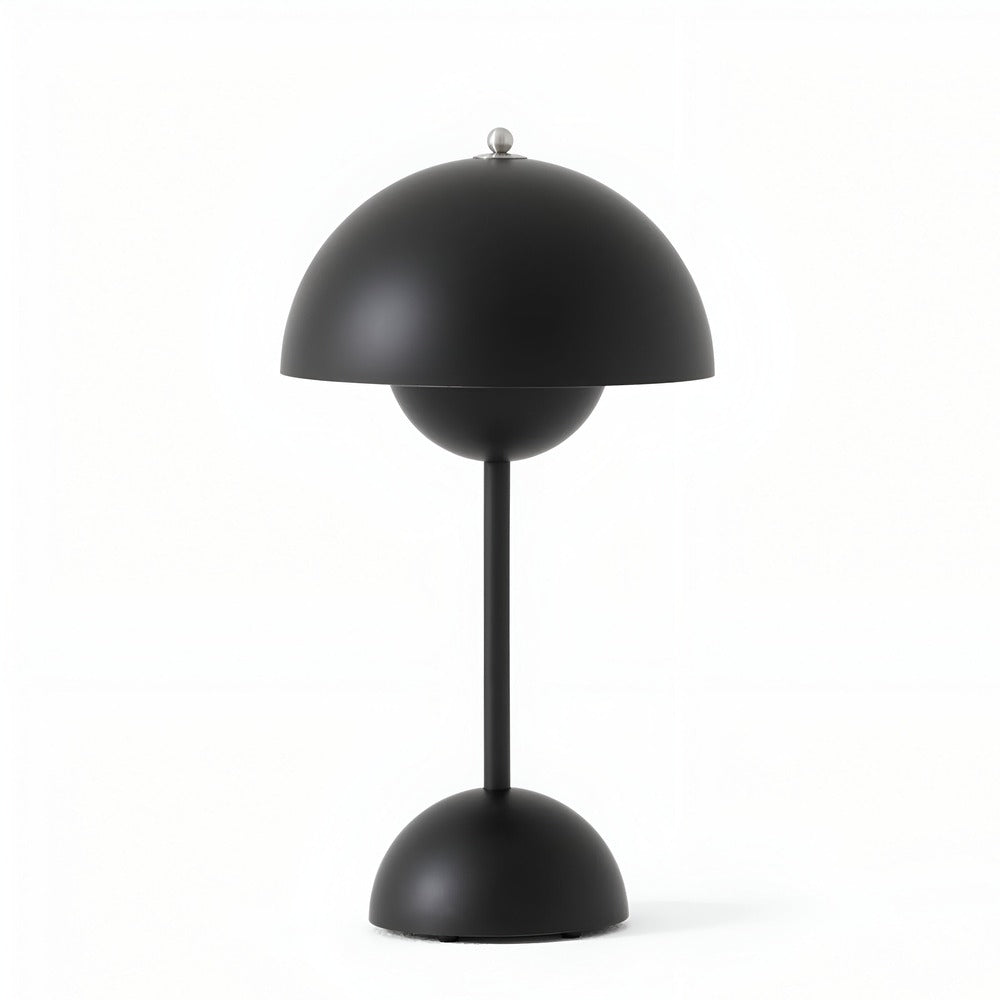 Elegant Glow LED Table Lamp – Cordless & Dimmable Mushroom Design