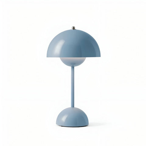 Elegant Glow LED Table Lamp – Cordless & Dimmable Mushroom Design