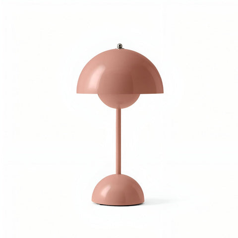 Elegant Glow LED Table Lamp – Cordless & Dimmable Mushroom Design