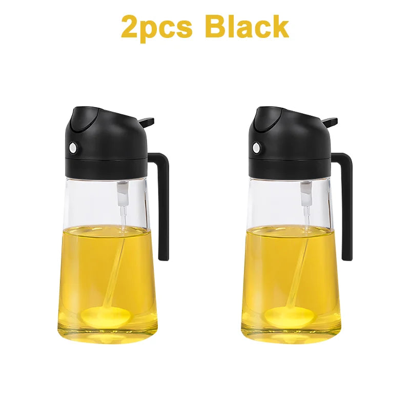 2-in-1 Cooking Oil Sprayer and Pour Bottle