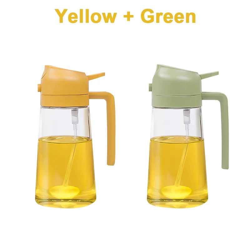 2-in-1 Cooking Oil Sprayer and Pour Bottle