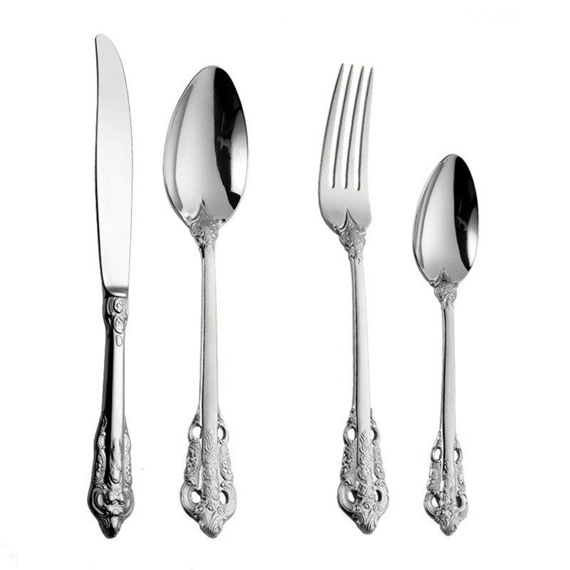Regalia Golden Stainless Steel Cutlery Set