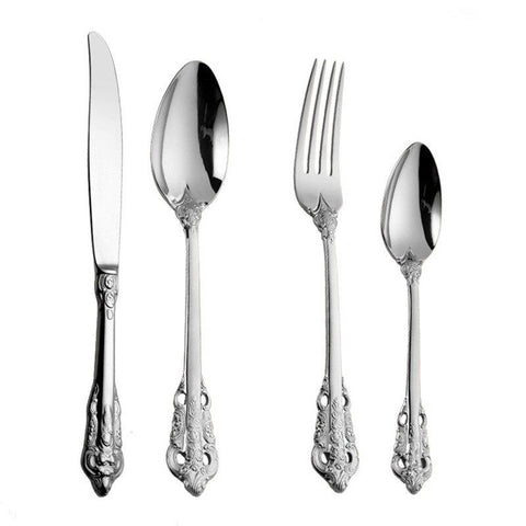 Regalia Golden Stainless Steel Cutlery Set