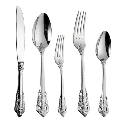 Regalia Golden Stainless Steel Cutlery Set