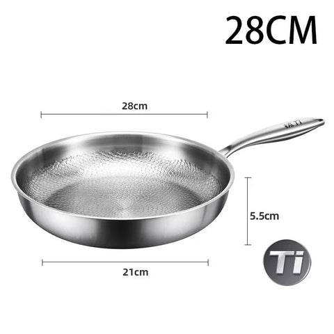 Stainless Steel Frying Pan