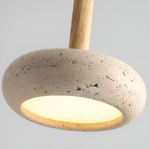 LED Ceiling Lamp - Lumora - Retro Japanese Design - Adjustable Pendant Light