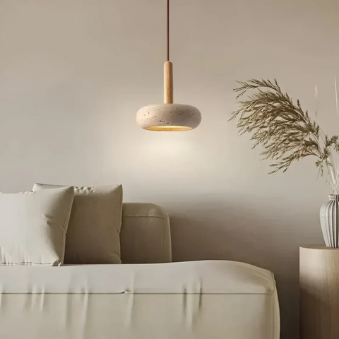 LED Ceiling Lamp - Lumora - Retro Japanese Design - Adjustable Pendant Light