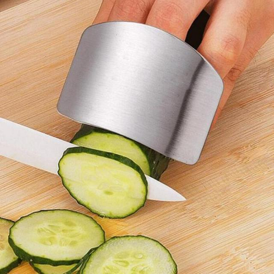 Stainless steel finger protector