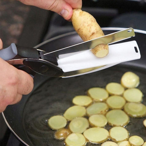 SliceSmart – Dual-Function Kitchen Cutter
