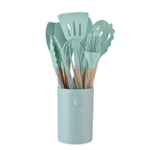 12-Piece Silicone Kitchen Utensils Set
