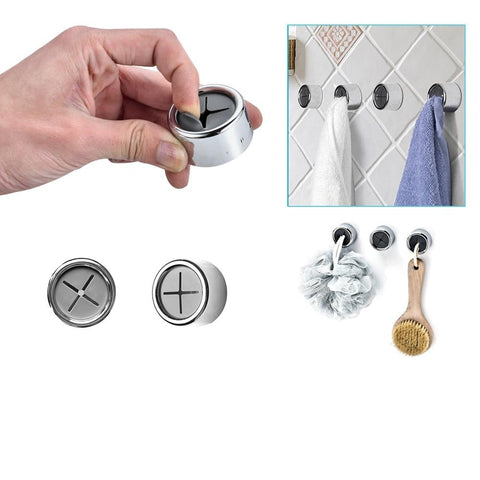 Towel Clips – 3 Pc Wall-Mounted Holders